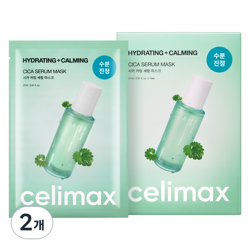 Успокаивающая сывороточная маска Cellimax The Real Cica, 1 упаковка (10 масок)