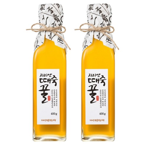 지리산한봉영농조합 국내산 때죽꿀 400g, 2개 솔직 후기 | 실사용자 리뷰 분석 - 상품 이미지 1