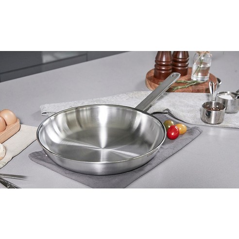 쉐프윈 인덕션 316스테인레스 후라이팬 후기 분석 - 푸어링 림 마감