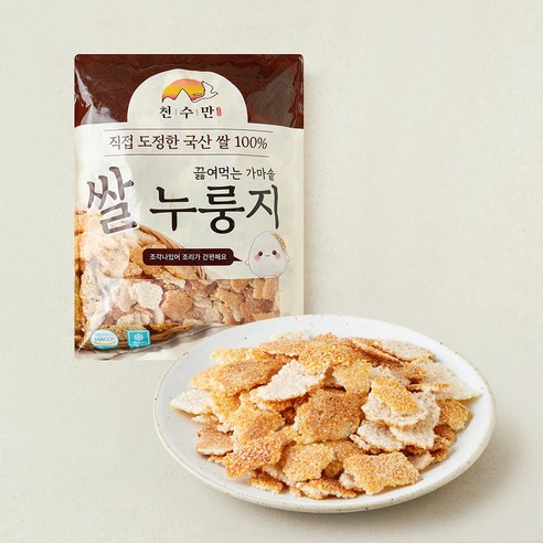 천수만 직접 도정한 국산 쌀 100% 끓여먹는 가마솥 쌀누룽지, 1개, 3kg