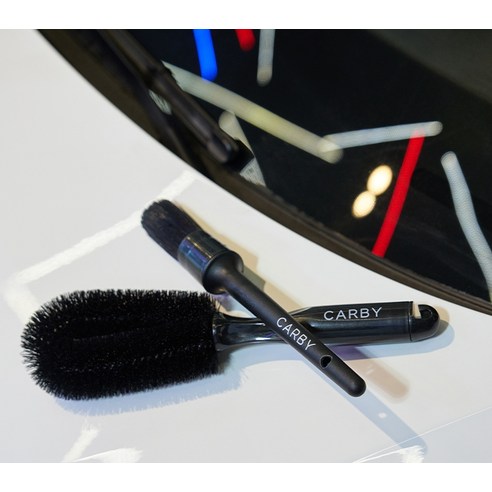 무로 카바이 자동차 휠 브러쉬 + 디테일링 브러쉬 세트 이미지 4