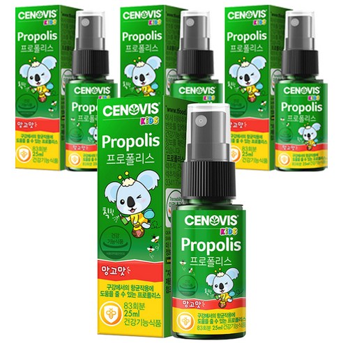 세노비스 키즈 프로폴리스 스프레이, 25ml, 4개