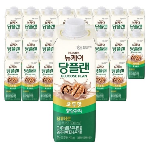 뉴케어당플랜 환자영양식 호두맛, 200ml, 24개