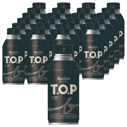 티오피 더 블랙, 380ml, 24개