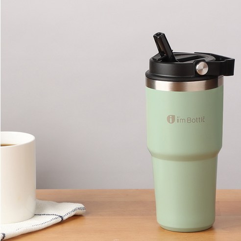 이와이엔 스트로우 보온보냉 텀블러 이미지 4