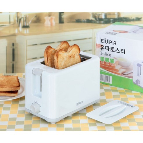 유파 팝업 전기 토스터 후기 분석 - 주방 배치 예시