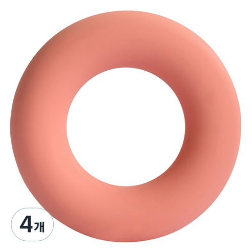 루아즈 실리콘 악력기 15kg, 코랄, 4개