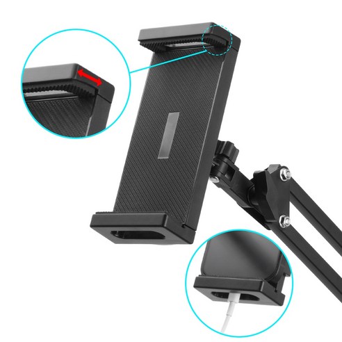 탐사 접이식 스마트폰 태블릿 스탠드형 거치대 140 cm 이미지 2