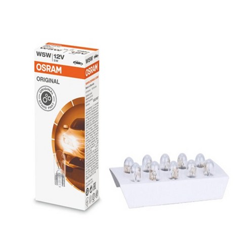 오스람 차량용 오리지널 순정 W5W 12V 실사용 후기 | 효과 있을까? - 상품 이미지 1