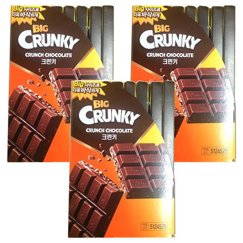 롯데웰푸드 빅 크런키 82g × 12개