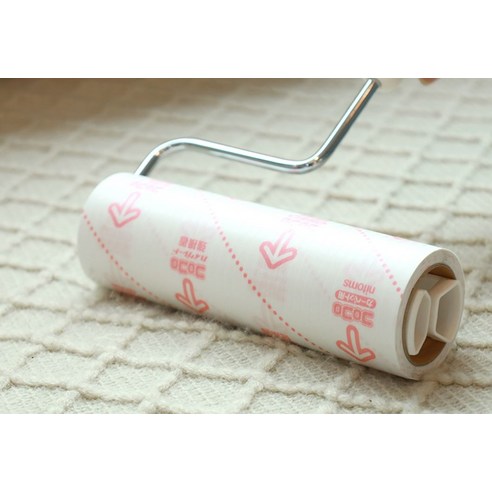 고로고로 초강력 테이프클리너 리필, 6개 후기 분석 - 의류 먼지 제거 전후