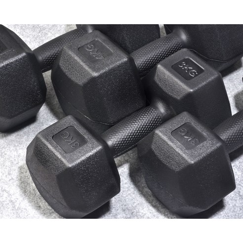 코멧 스포츠 육각 덤벨 아령 블랙 솔직 후기 | 실사용자 리뷰 분석 - 상품 이미지 4