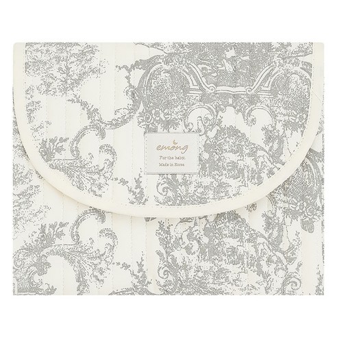 이몽 유아용 뜨왈드주이 휴대용 기저귀 패드, 그레이, 1개