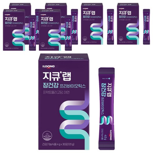 지큐랩 장건강 프리바이오틱스, 4g, 210개