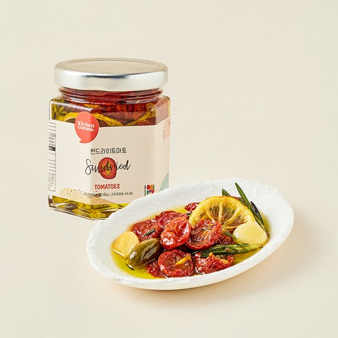 키친콤마 썬드라이드토마토, 125g, 1개