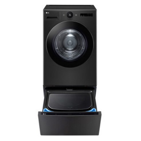 LG 트롬 오브제컬렉션 건조기세트 RD20KNX 건조기 20kg + 미니워시 4kg 블랙 스테인리스 방문설치, 스페이스 블랙