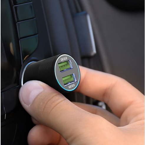 신지모루 퀵차지 3.0 듀얼 고속 차량용 충전기 이미지 4