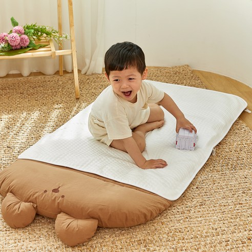 헬로하이주 샤벳쿨 낮잠이불 냉감패드, 화이트, 1개