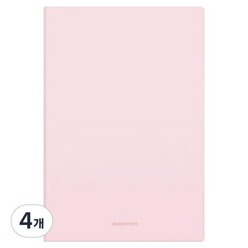 델리 파스텔 소프트커버 양장 다이어리 EN140L, 핑크, 4개