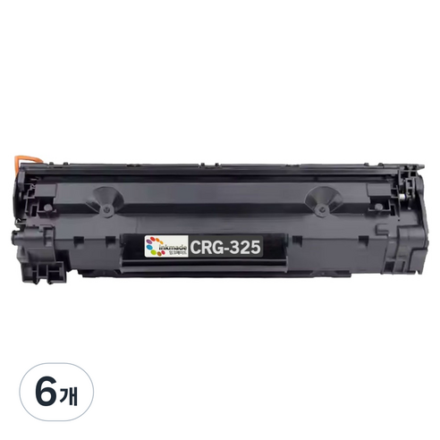 잉크메이드 캐논 CRG-325 호환토너, 검정, 6개