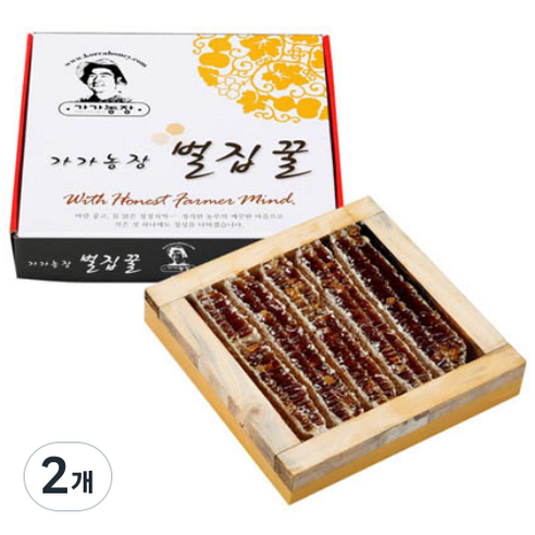 가가농장 사양벌집꿀, 2개, 2.05kg