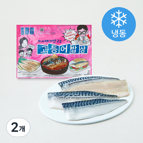 가시제거연구소 고등어밥상 핑크라벨 5개입 (냉동), 800g, 2개