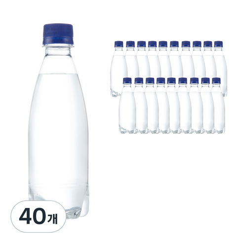 탐사 스파클링 플레인, 350ml, 40개