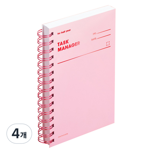 모트모트 컬러칩 태스크 매니저 HALF YEAR, Rosequartz, 4개