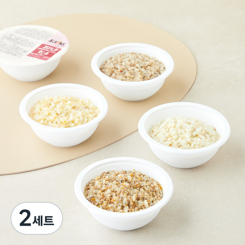 엘빈즈 완료기 만13개월 이상 슈퍼핏 이유식 한우참나물오트아기밥 160g + 한우양송이쉬림프아기밥 160g + 대구살두부감자아기밥 160g + 닭가슴살고구마치즈아기밥 각 160g C세트, 2세트
