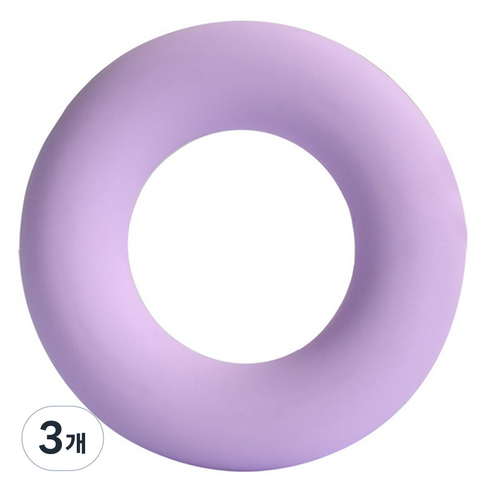 루아즈 실리콘 악력기 25kg, 퍼플, 3개