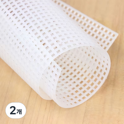 니뜨 잘라쓰는 소프트 격자 네트망 2mm, 화이트, 2개