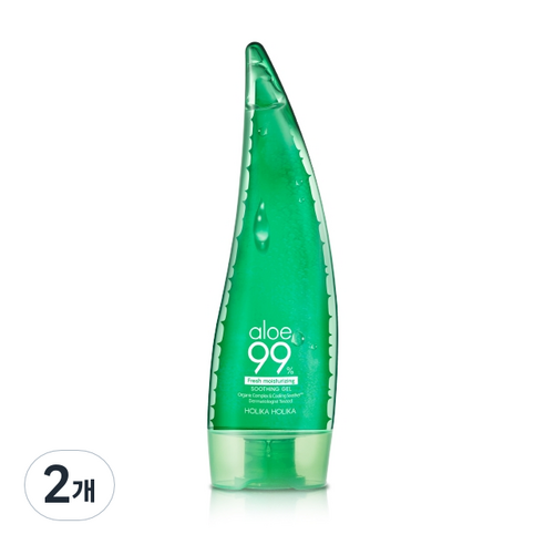 홀리카홀리카 알로에 99% 수딩젤, 55ml, 2개