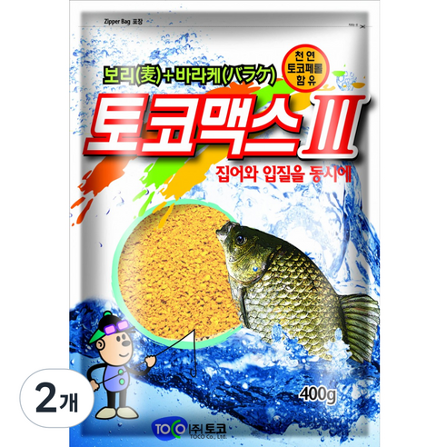 토코맥스 3 떡밥, 400g, 2개