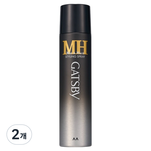 갸스비 스타일링 매트 앤 하드 스프레이, 300ml, 2개