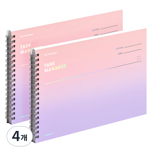 모트모트 태스크 매니저 16WEEKS 프로젝트 플래너, 드림캐처, 4개