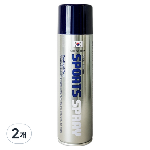 대일제약 쿨링 솔루션 스포츠 스프레이 420ml, 2개