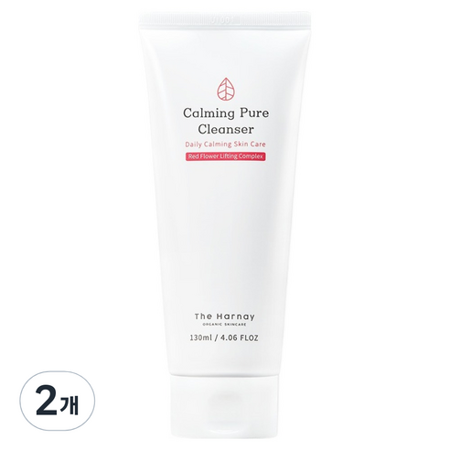 더하르나이 카밍퓨어 클렌저, 130ml, 2개