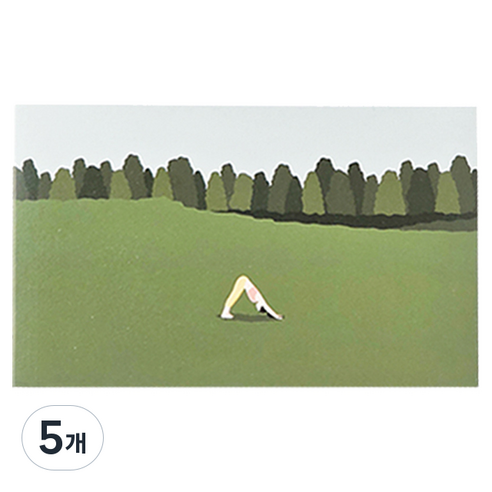 잼스튜디오 포켓 노트북 플래너, 02 요가, 5개