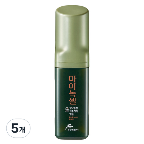현대약품 마이녹셀 스칼프 인텐시브 앰플, 5개, 60ml