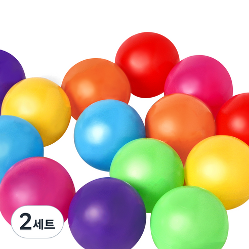 조이올리 볼풀공 200p, 원색, 2세트