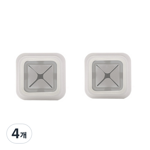 펀타스틱 코코 홀디 행주걸이, 그레이, 4개