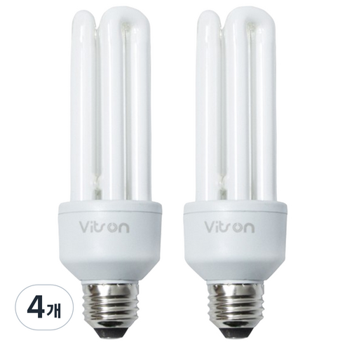 비츠온 EL 램프 20W, 주광색, 4개