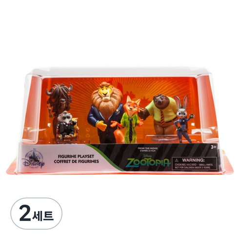 디즈니스토어 주토피아 피규어 세트, 2세트