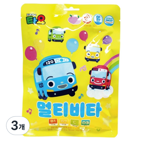 태양생활건강 타요 유아용 멀티비타 52g, 3개 실사용 후기 | 효과 있을까? 썸네일
