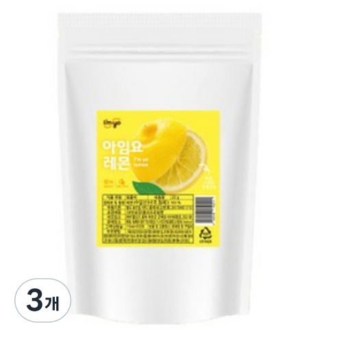 아임요 레몬 동결건조 과일, 20g, 3개