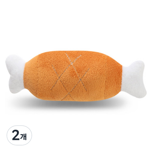 딩동펫 애견용 바베큐 인형, 통바베큐, 2개