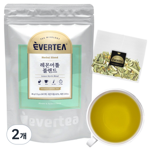 EVERTEA 檸檬香桃木混合茶包, 24入, 1.5g, 2個 - 其他花草茶 | 酷澎