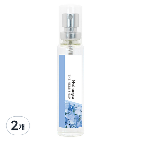 더허브샵 향수 수국 오 드 뚜왈렛, 18ml, 2개