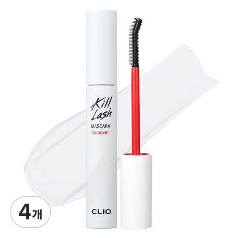 클리오 킬 래쉬 마스카라 리무버, 8.5g, 4개