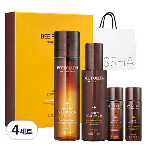 미샤 비폴렌 리뉴 스킨케어 2종 세트 솔직 후기 | 피부 타입별 분석 - 상품 이미지 1